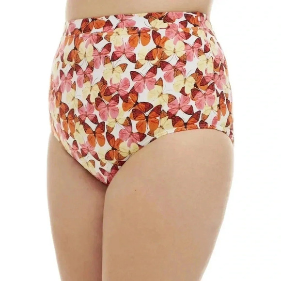 {Always for Me} Plus Size Flutter Two Piece Swimdress - Ladies' Bathing … - Picture 3 of 17